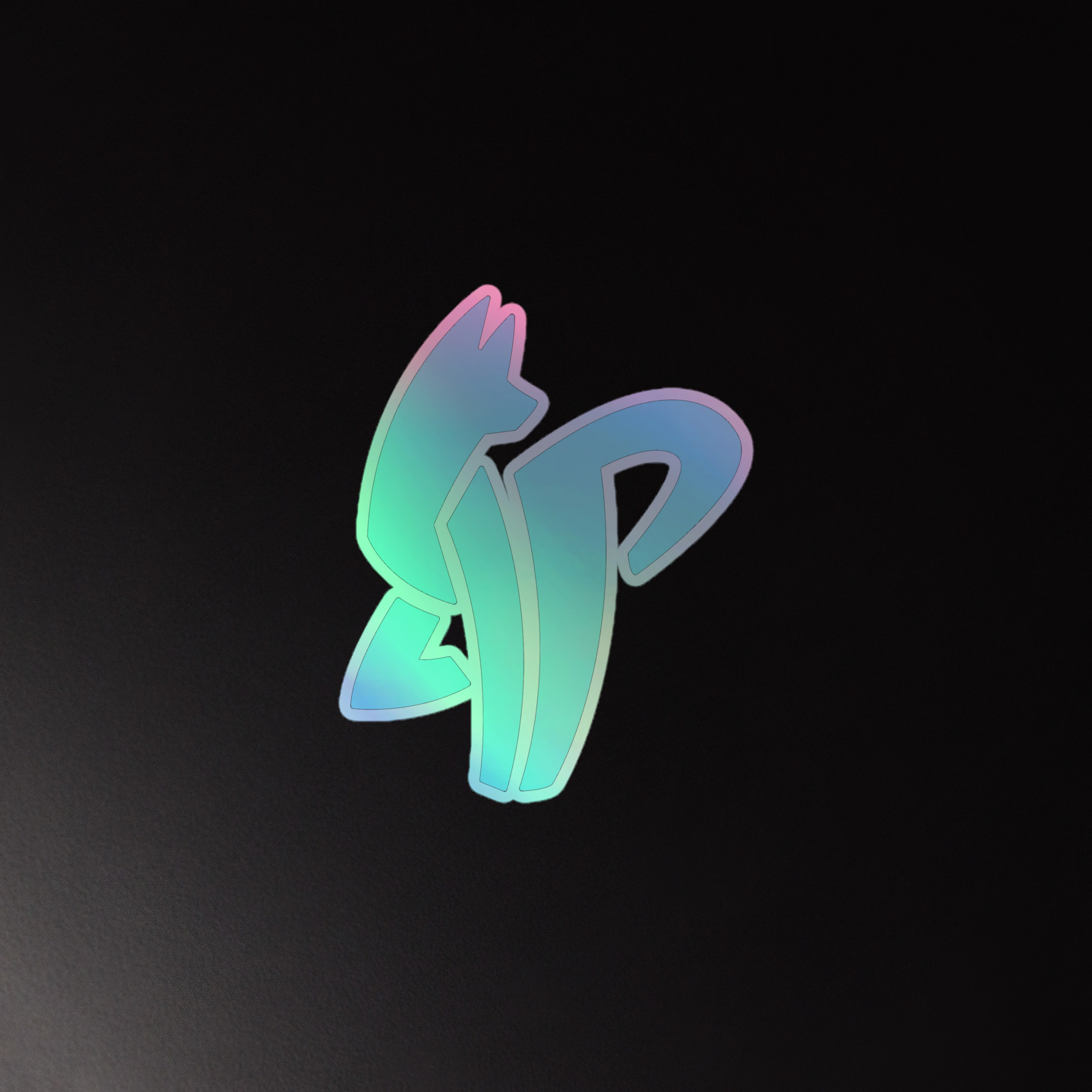 Holo 4Pawz Lite Logo Sticker
