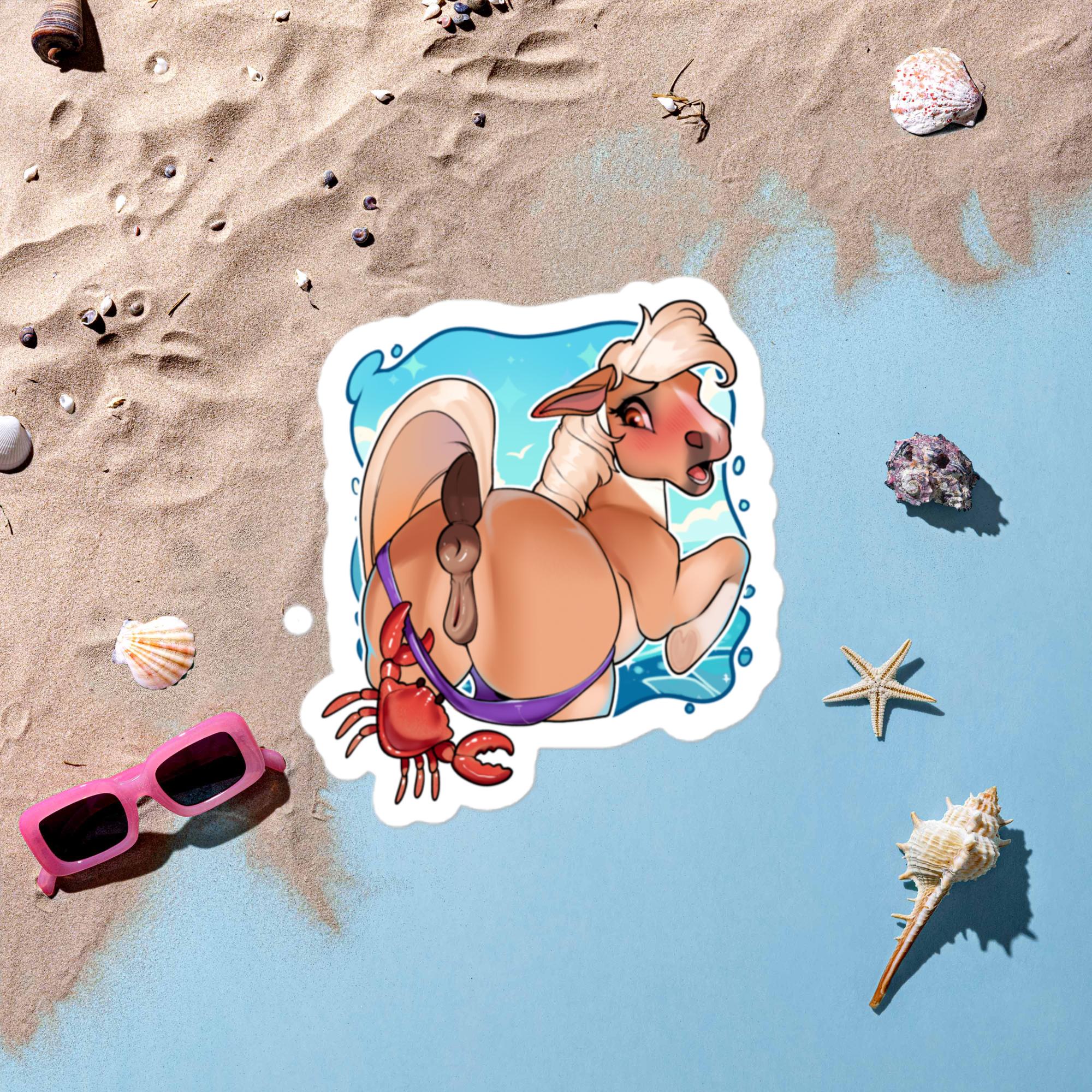 Milk Feelin Crabby Sticker